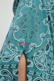 ROBE HENRY AQUA XS - ONE TEE