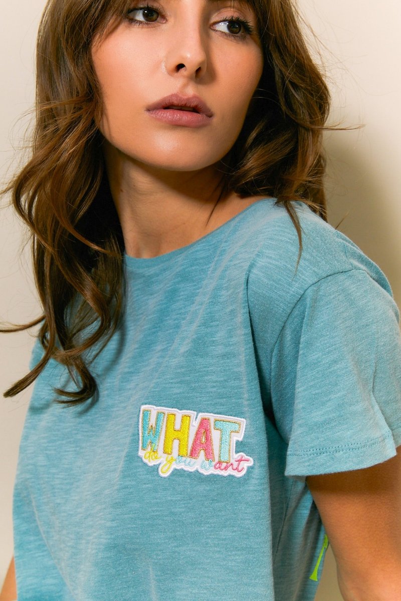 ROBE MARY TURQUOISE XS - ONE TEE