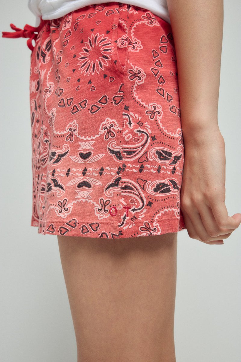 SHORT PAUL RED S/M - ONE TEE