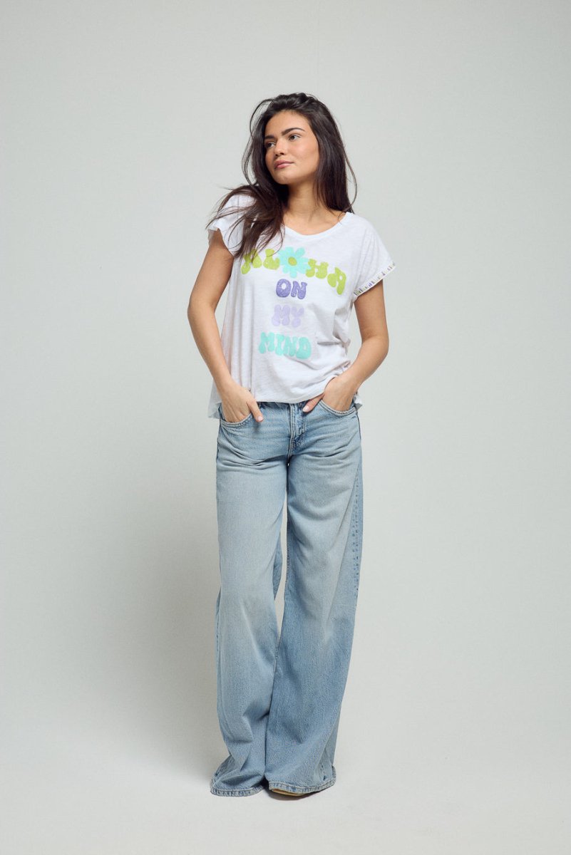 T - SHIRT AMIT BLANC XS - ONE TEE