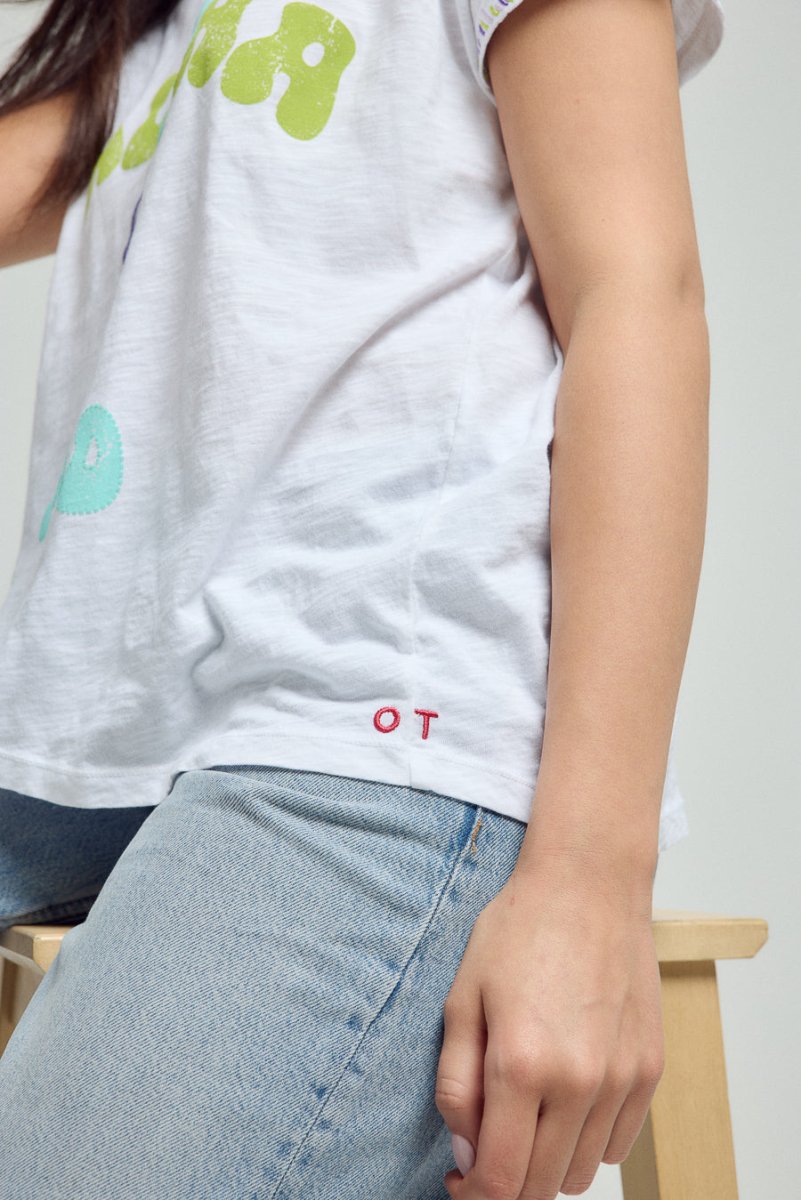 T - SHIRT AMIT BLANC XS - ONE TEE