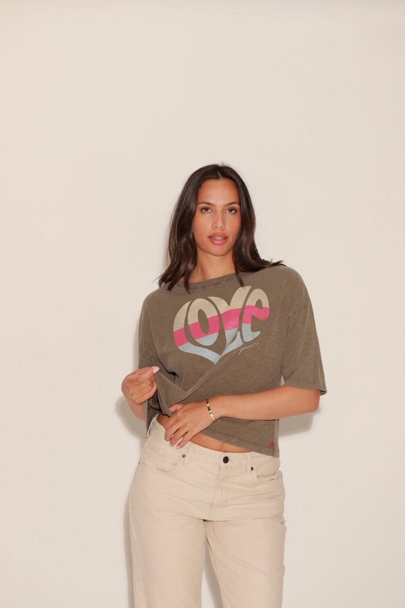 T - SHIRT ANNA CHOCOLAT XS - ONE TEE