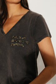 T - SHIRT CARMEL CARBONE XS - ONE TEE