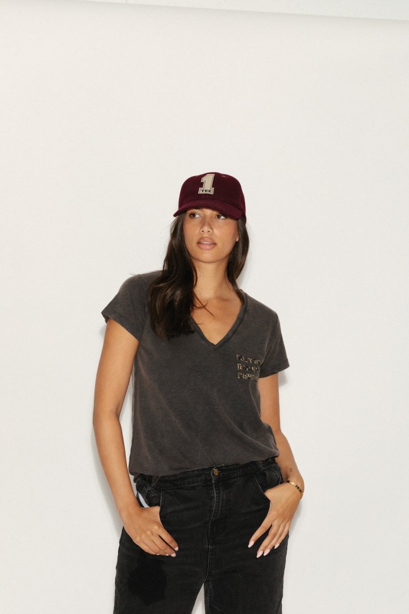 T - SHIRT CARMEL CARBONE XS - ONE TEE