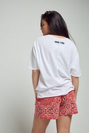 T - SHIRT CASSY BLANC XS - ONE TEE