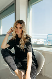 T - SHIRT CASSY CARBONE XS - ONE TEE