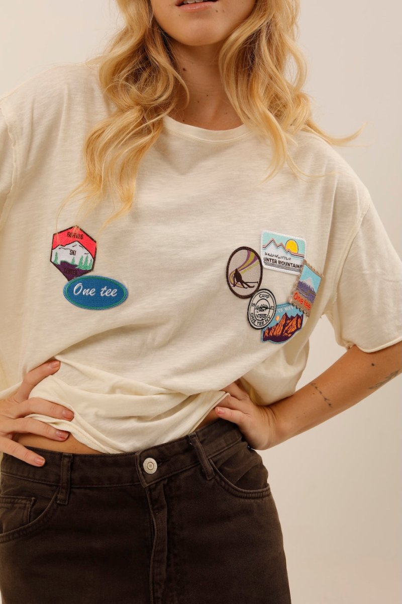 T - SHIRT GASTON WHITE XS - ONE TEE