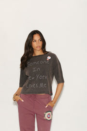 T - SHIRT ILDA CARBONE XS - ONE TEE