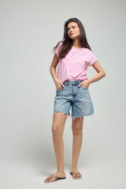 T - SHIRT JO PINK XS - ONE TEE
