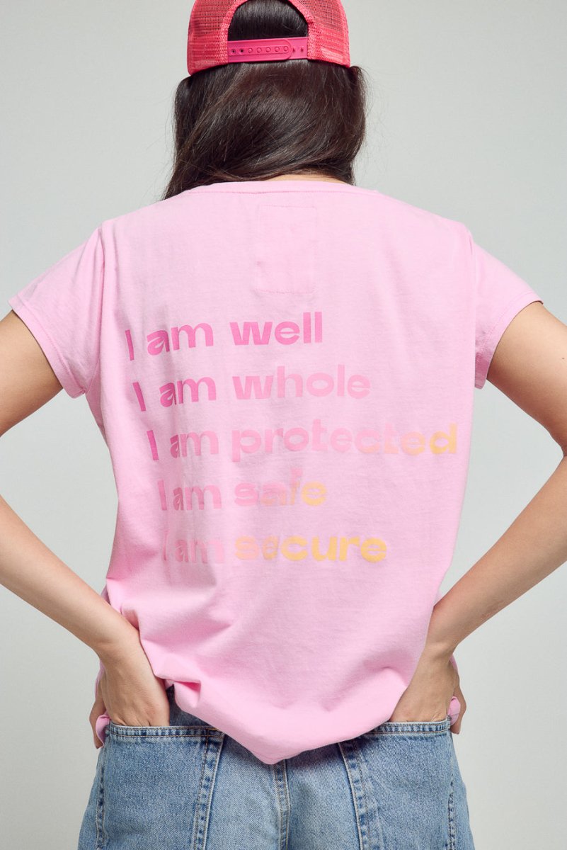 T - SHIRT JO PINK XS - ONE TEE