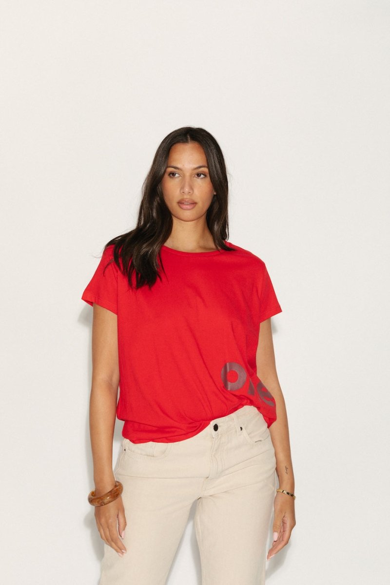 T - SHIRT JOE RED XS - ONE TEE