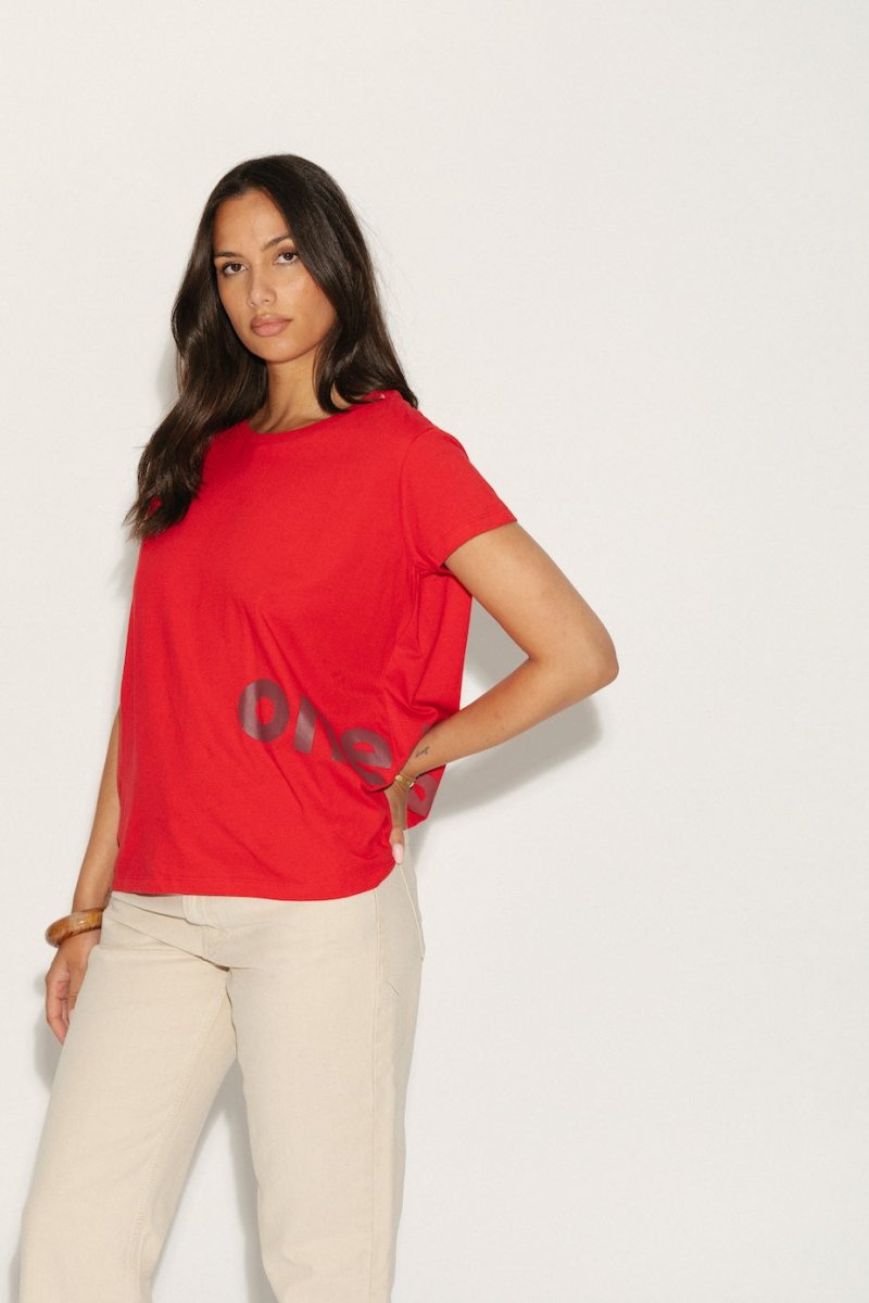 T - SHIRT JOE RED XS - ONE TEE