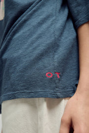 T - SHIRT JUDITH NAVY XS - ONE TEE