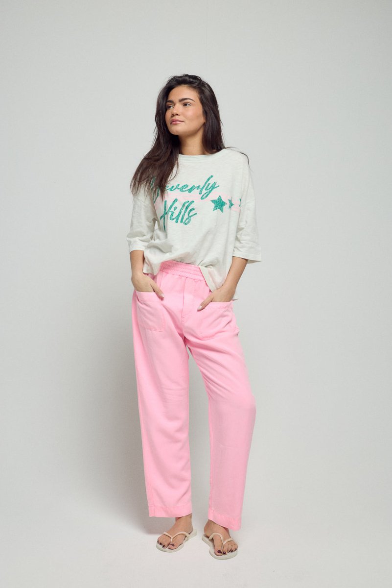 T - SHIRT KELLY AQUA XS - ONE TEE