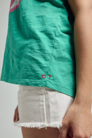 T - SHIRT MAZAL GREEN XS - ONE TEE