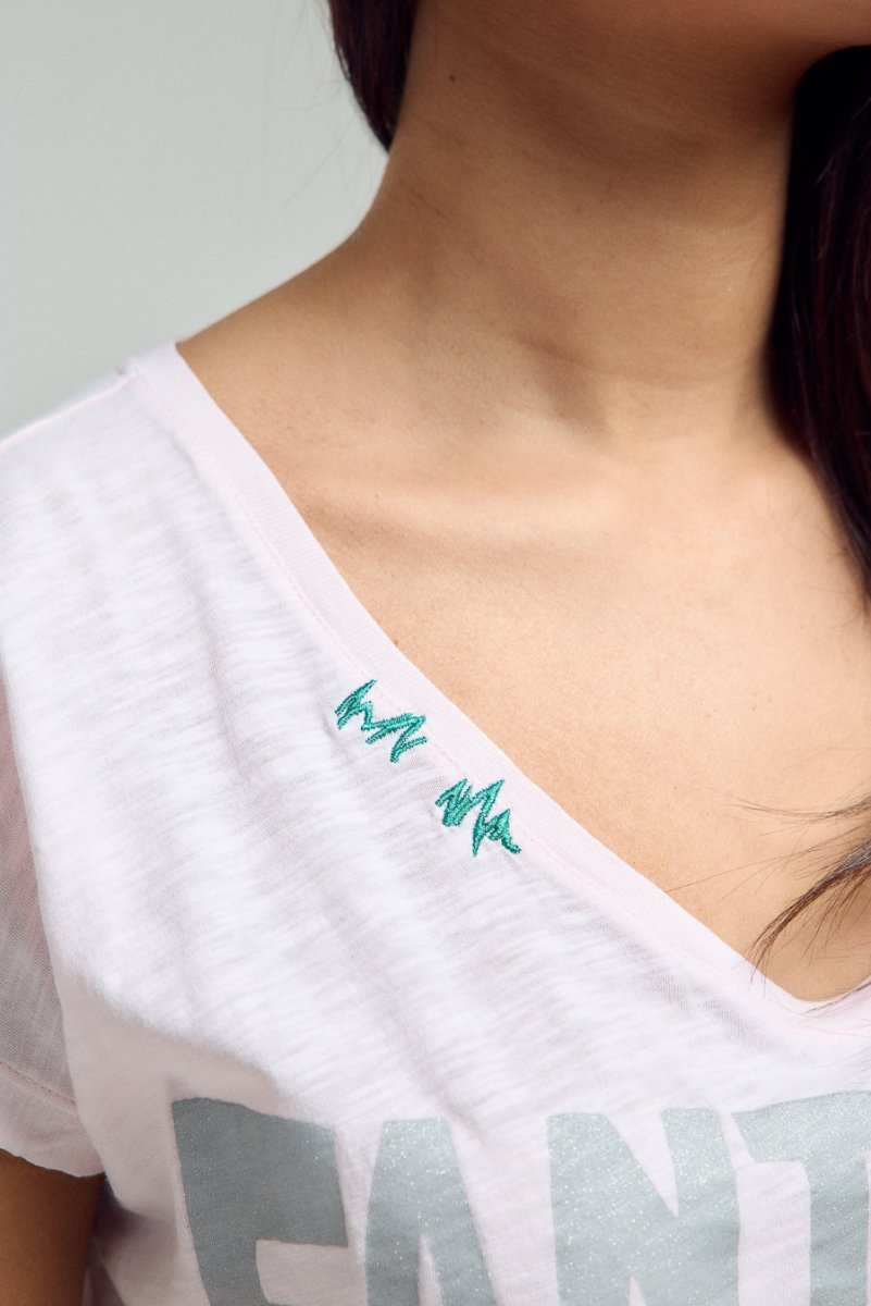 T - SHIRT MAZAL PINK XS - ONE TEE