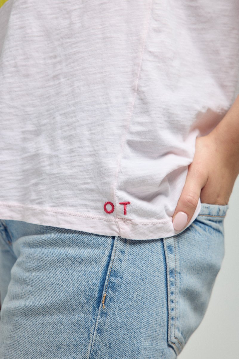 T - SHIRT MAZAL PINK XS - ONE TEE