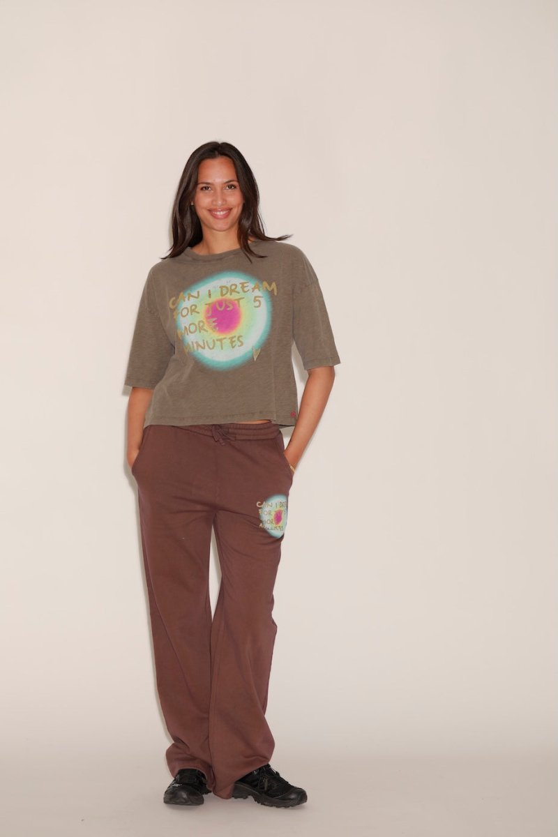 T - SHIRT RAY CHOCOLAT XS - ONE TEE