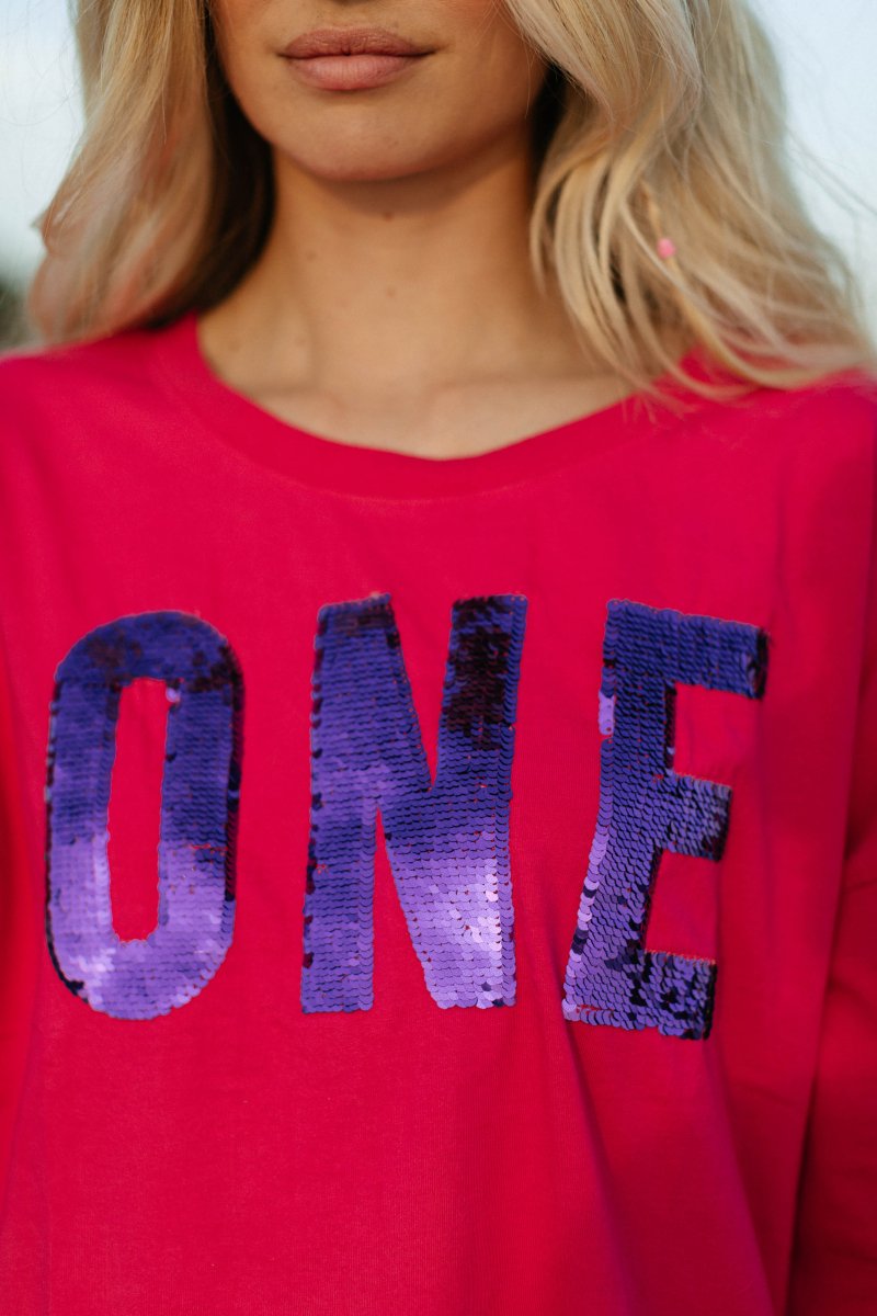 T - SHIRT SHANNEN PINK XS - ONE TEE