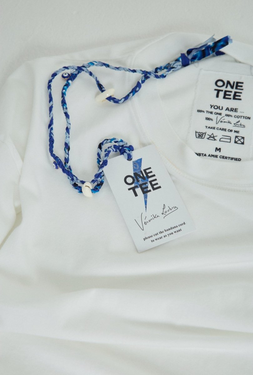 T-shirt Véronika Lou BLANC XS - ONE TEE X VERONIKA LOUBRY