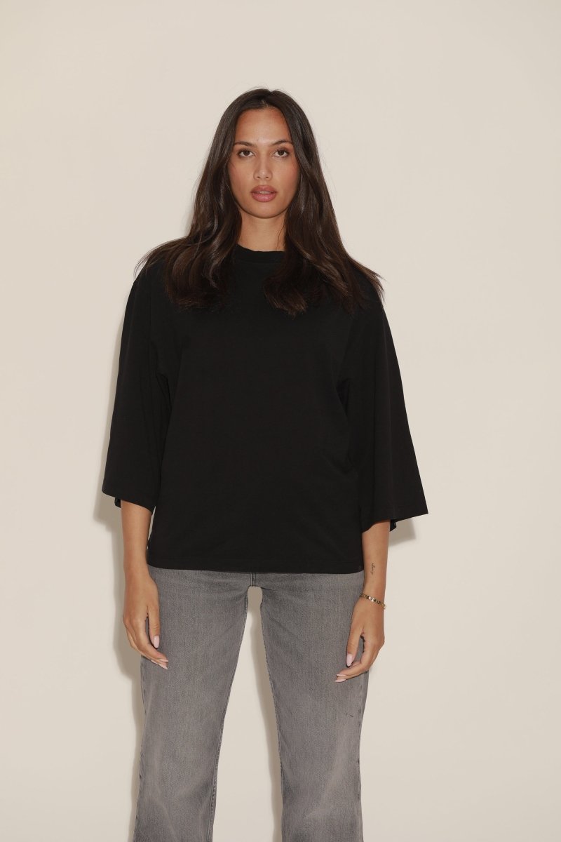 T-shirt Véronika Lou NOIR XS - ONE TEE X VERONIKA LOUBRY