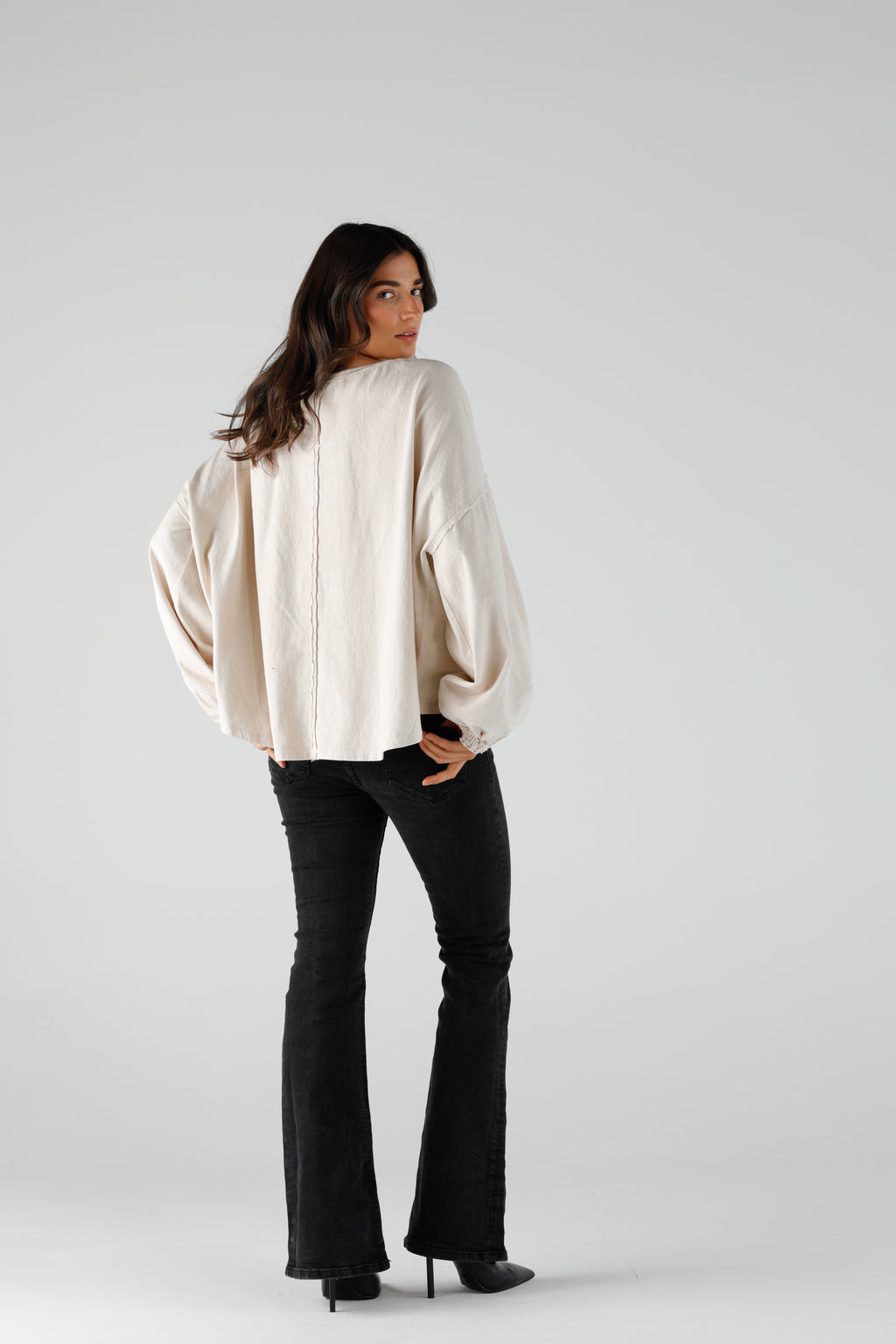 BLOUSE BONNIE IVORY