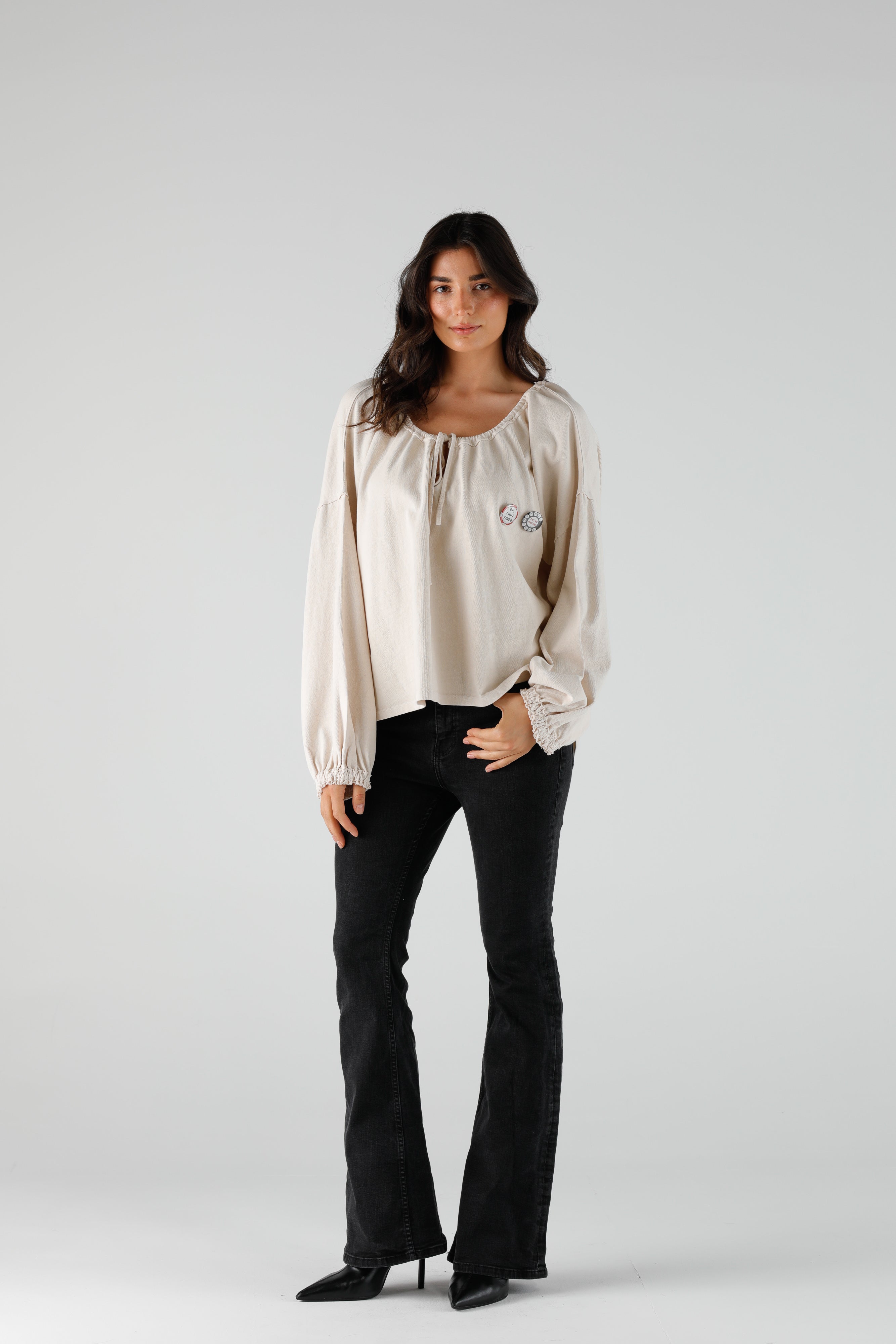 BLOUSE BONNIE IVORY