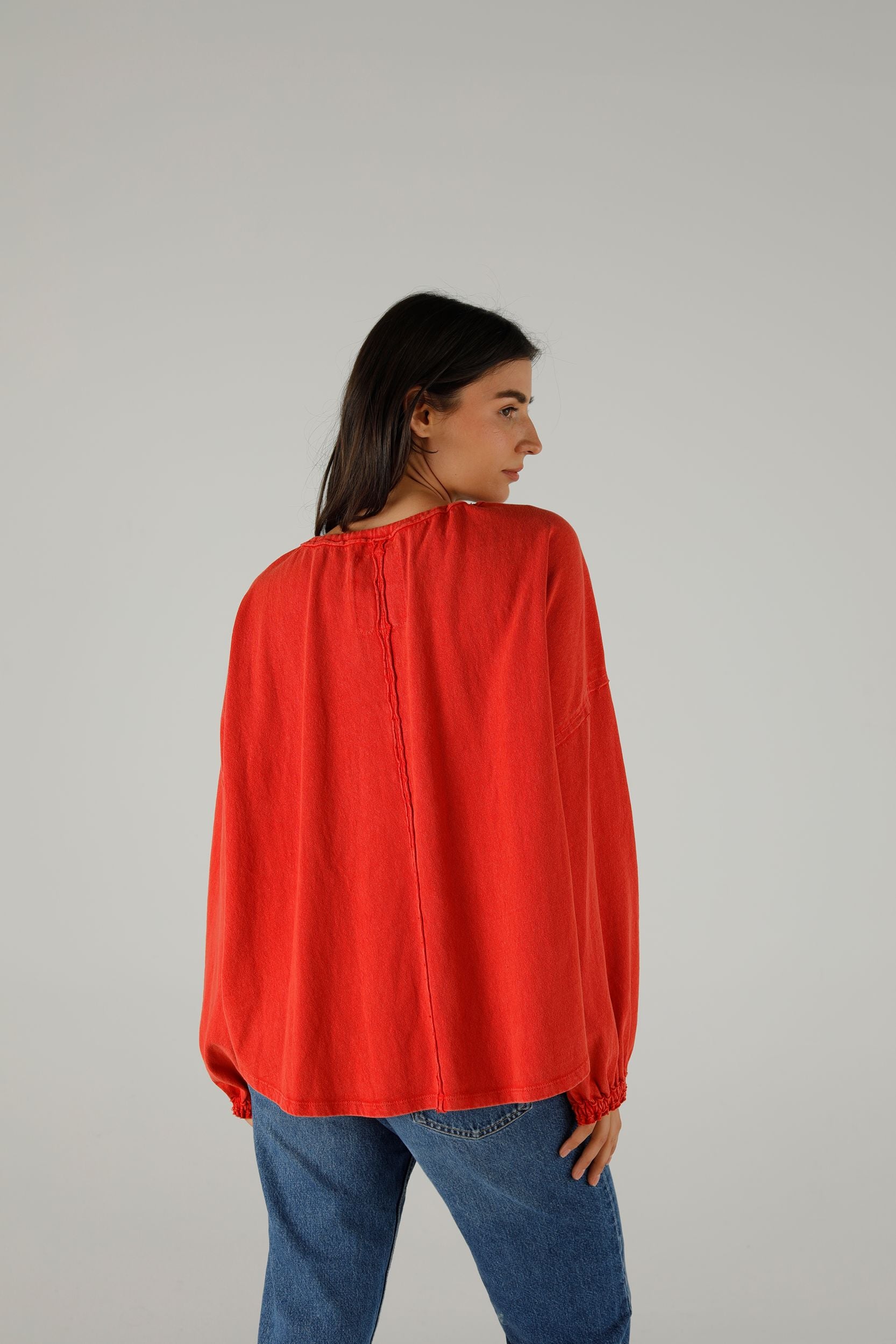 BLOUSE BONNIE CRIMSON