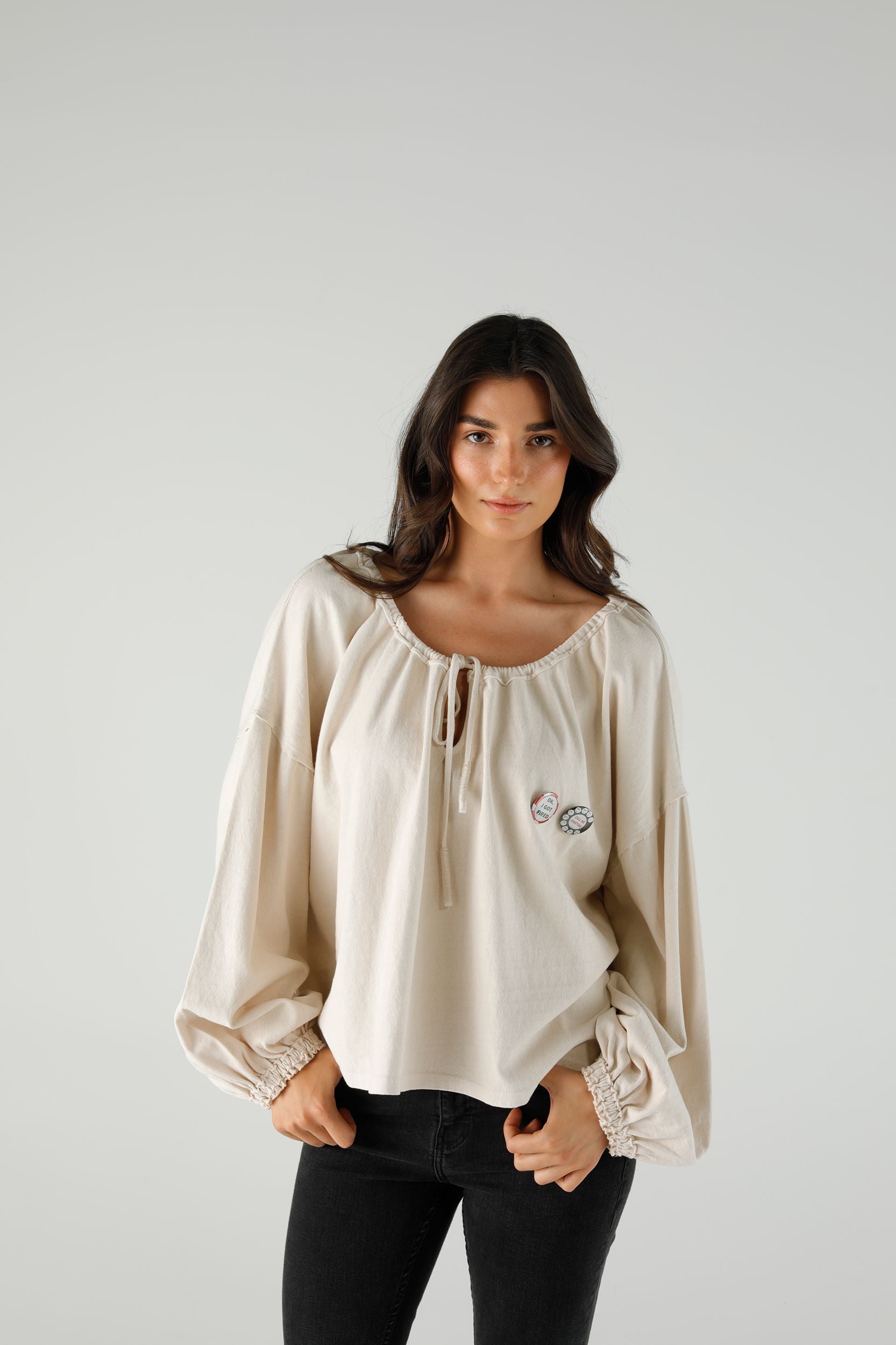 BLOUSE BONNIE IVORY