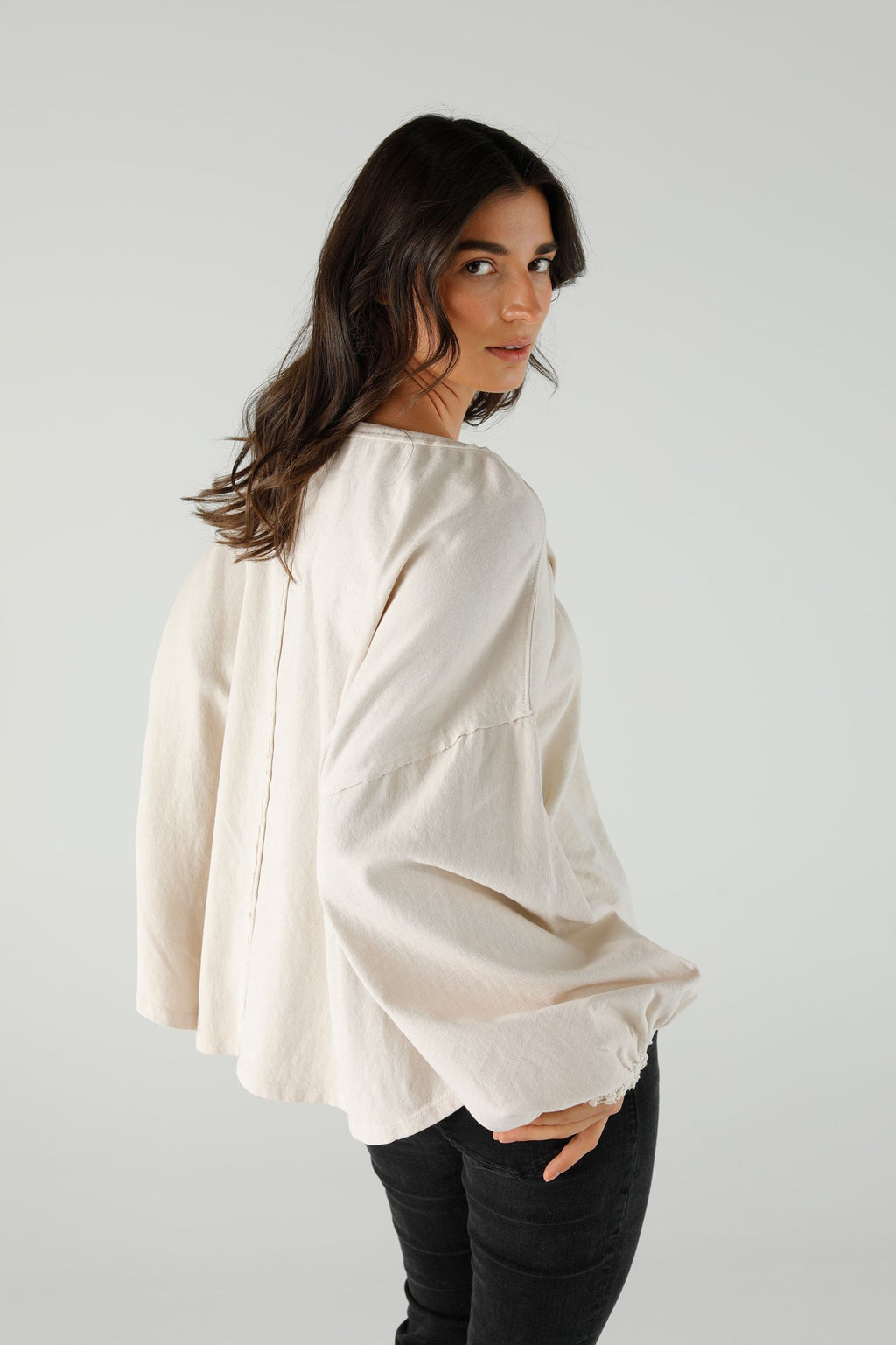 BLOUSE BONNIE IVORY