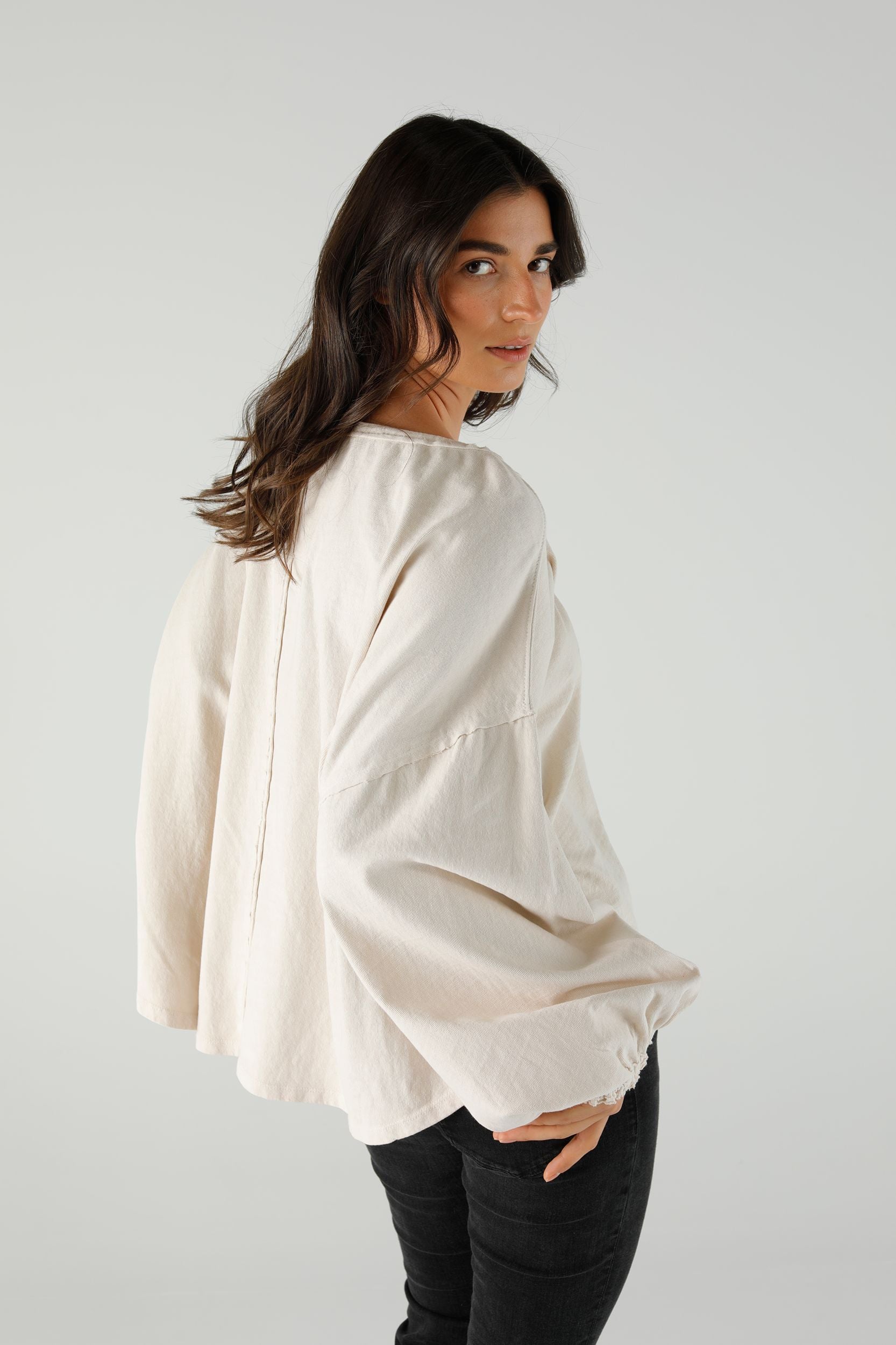BLOUSE BONNIE IVORY