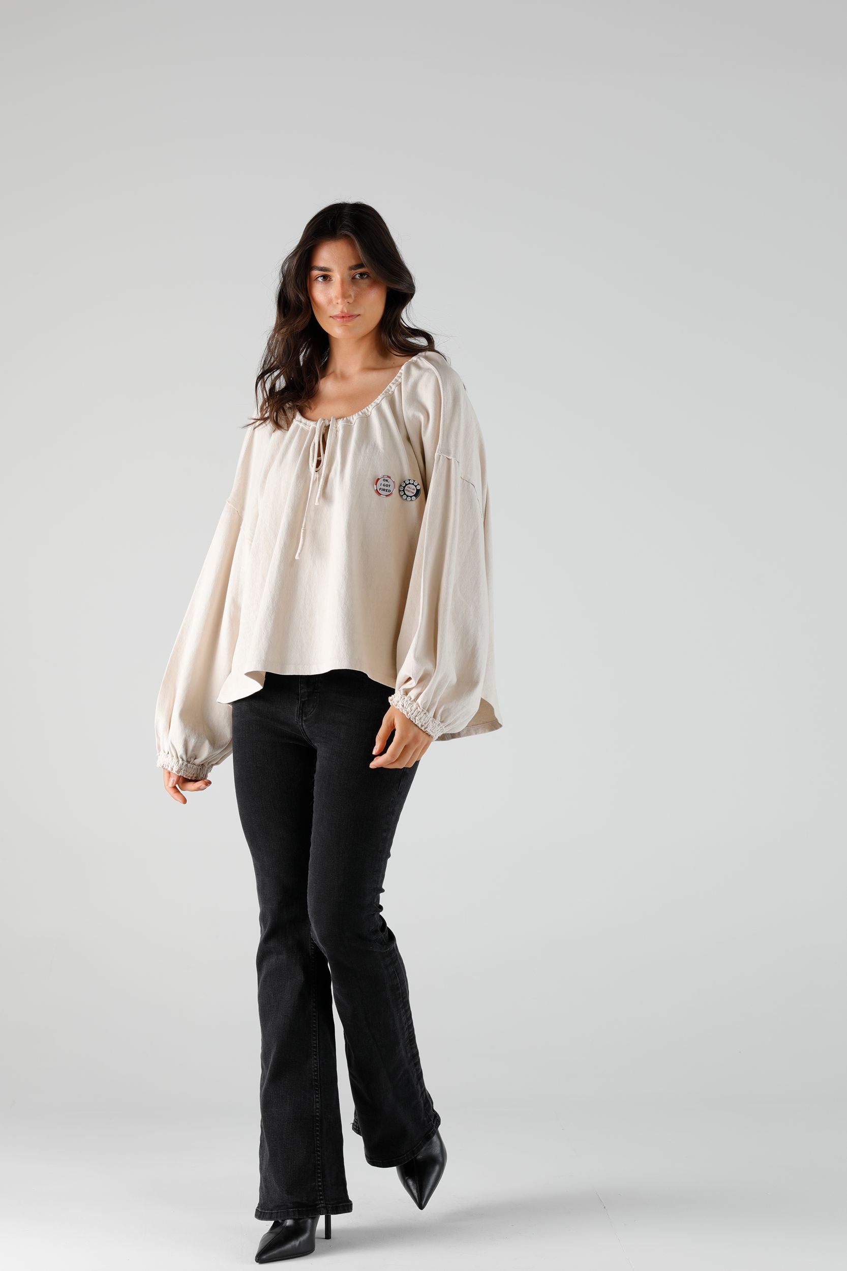BLOUSE BONNIE IVORY
