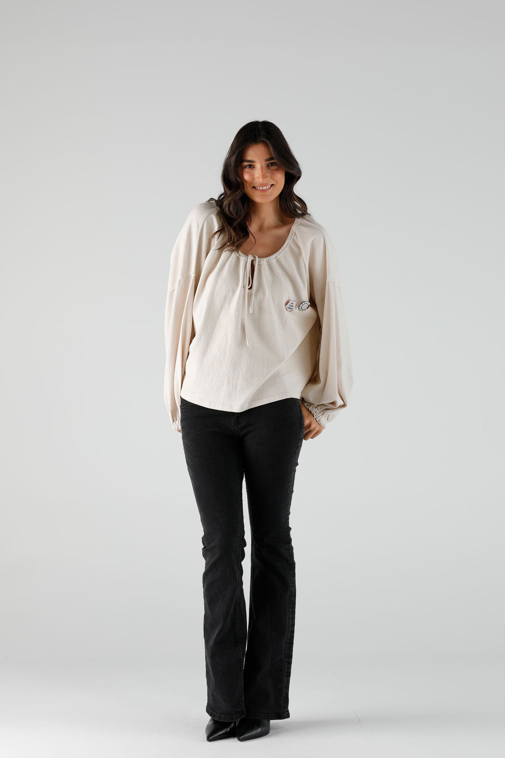 BLOUSE BONNIE IVORY