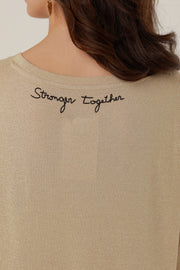 T-shirt Véronika Gold