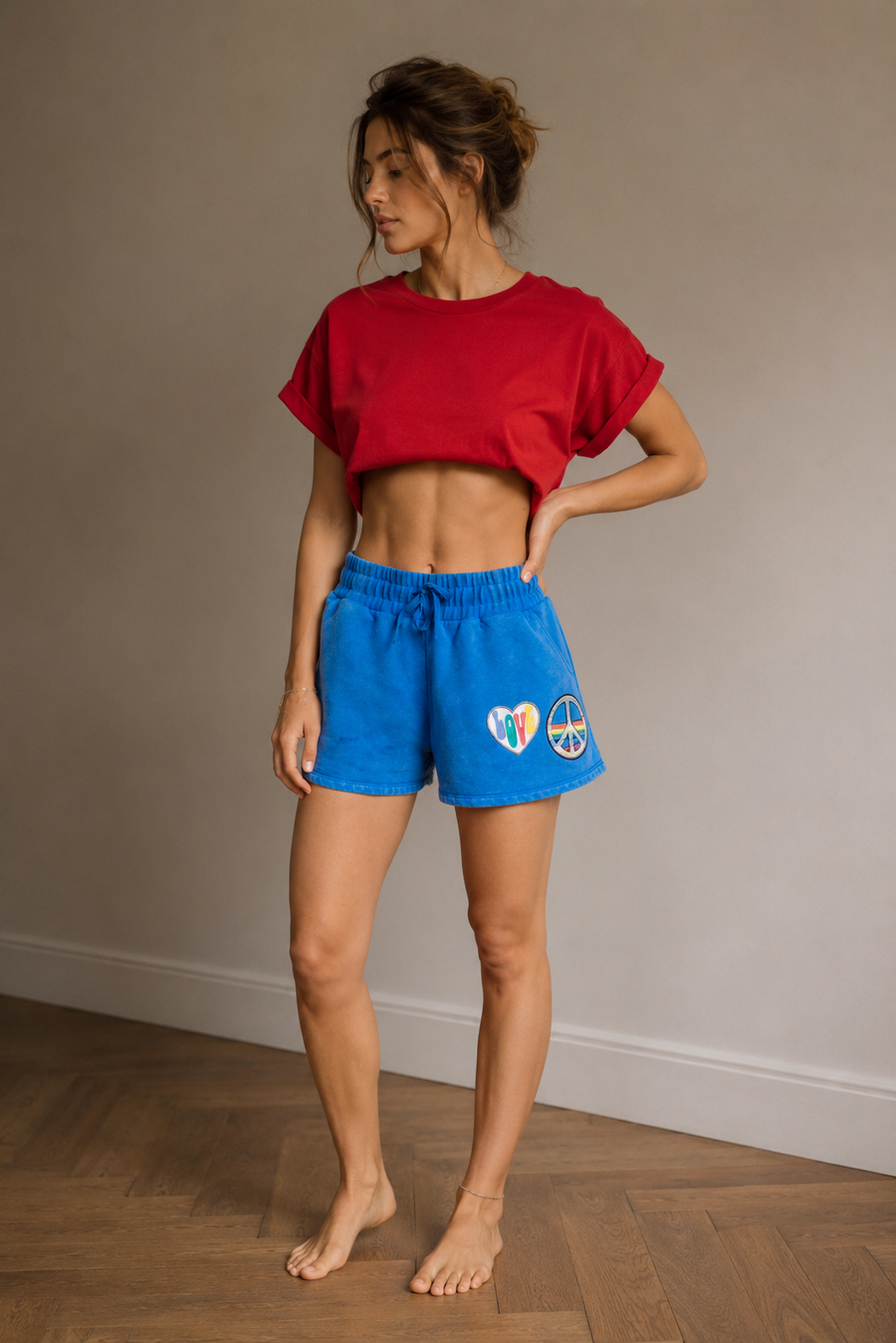 SASHA COEUR SHORTS collab Véronika LOUBRY