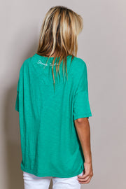 VERONIKA GREEN T-SHIRT