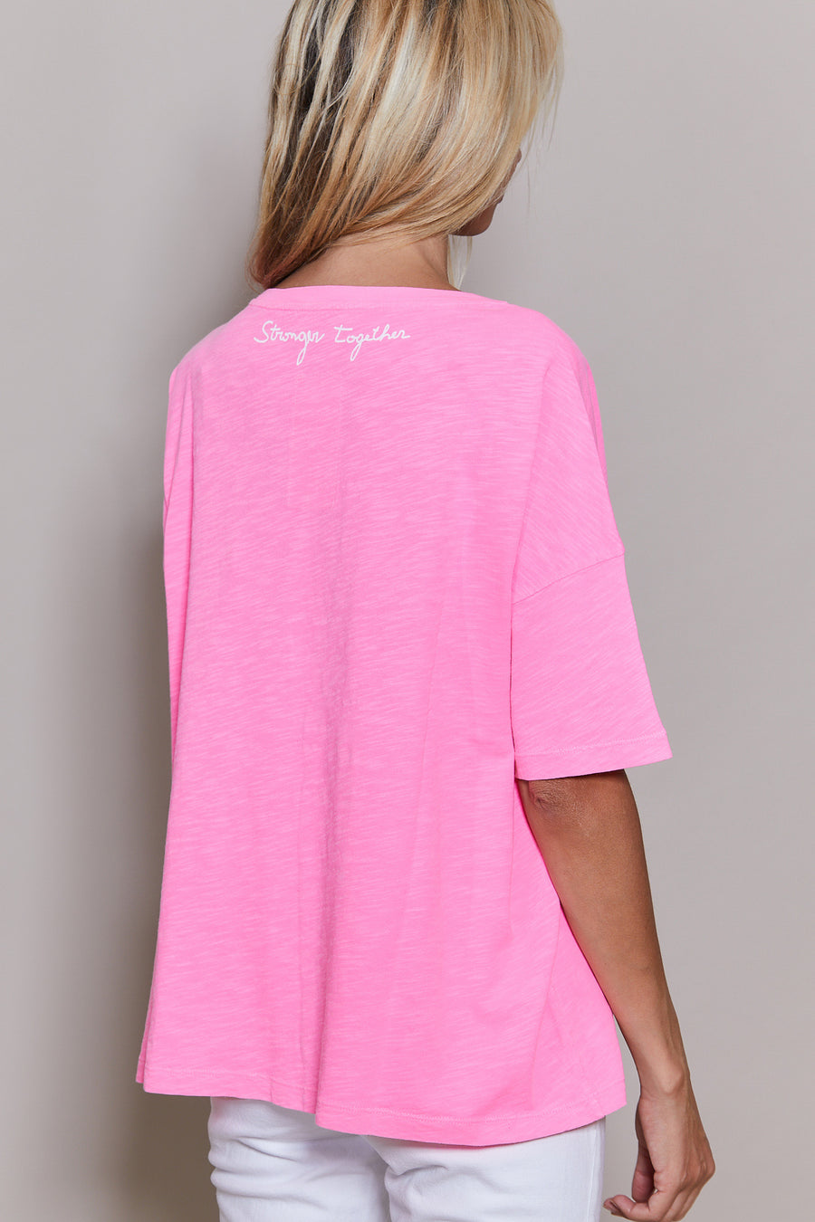 VERONIKA PINK FLUO T-SHIRT