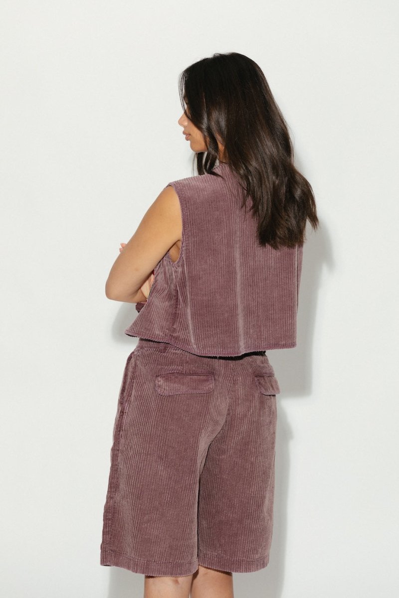 BERMUDA MIRANDA BURGUNDY S/M - ONE TEE