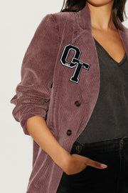 BLAZER CARRIE BURGUNDY S/M - ONE TEE