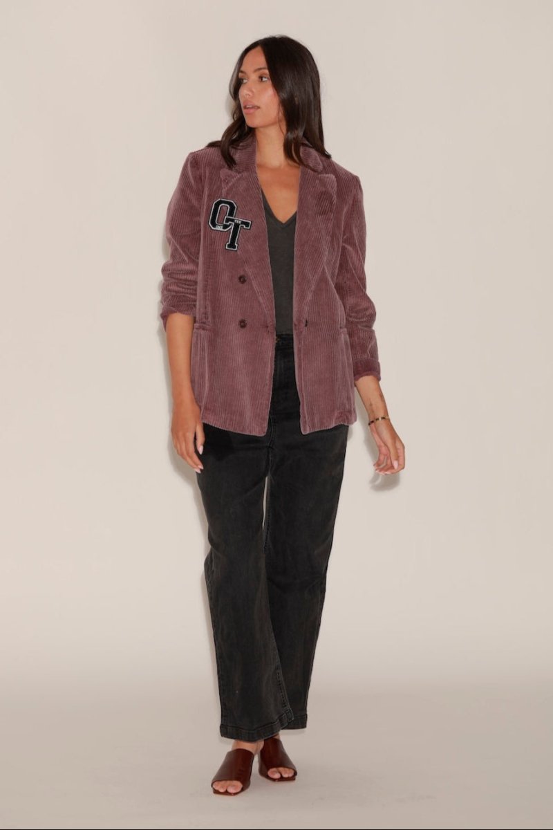 BLAZER CARRIE BURGUNDY S/M - ONE TEE