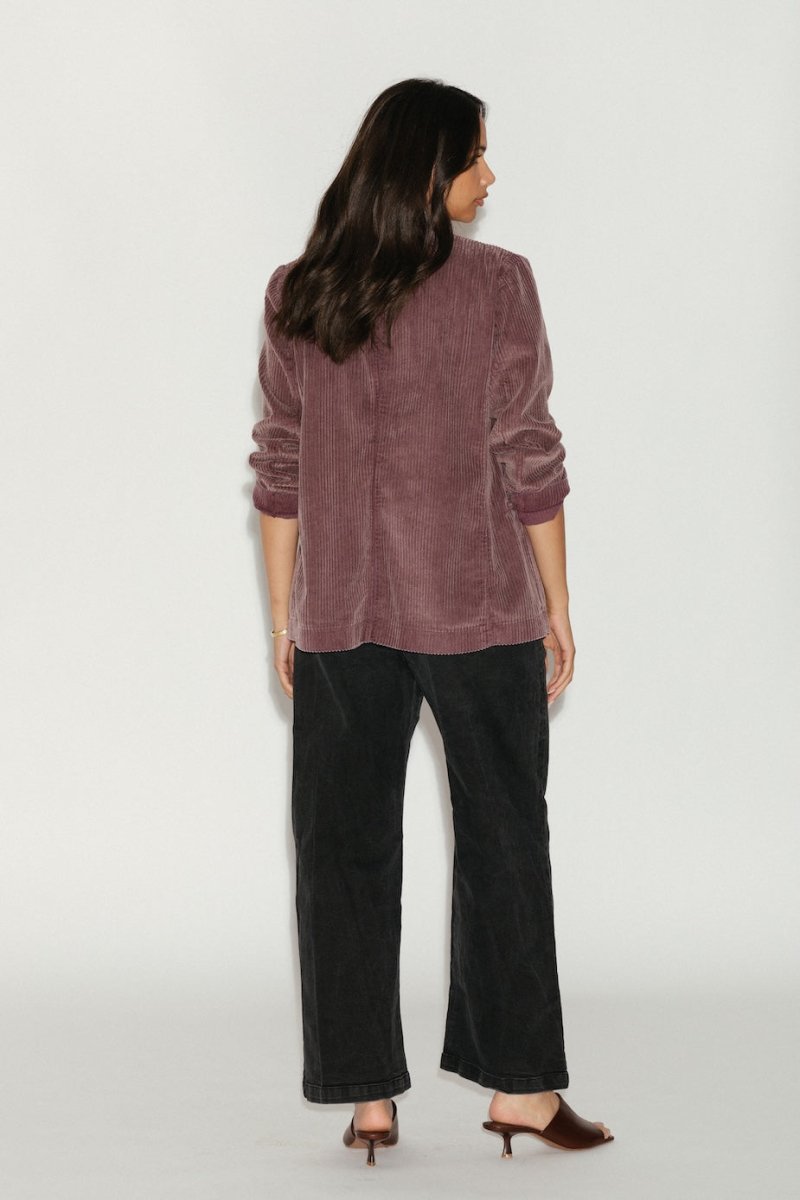 BLAZER CARRIE BURGUNDY S/M - ONE TEE
