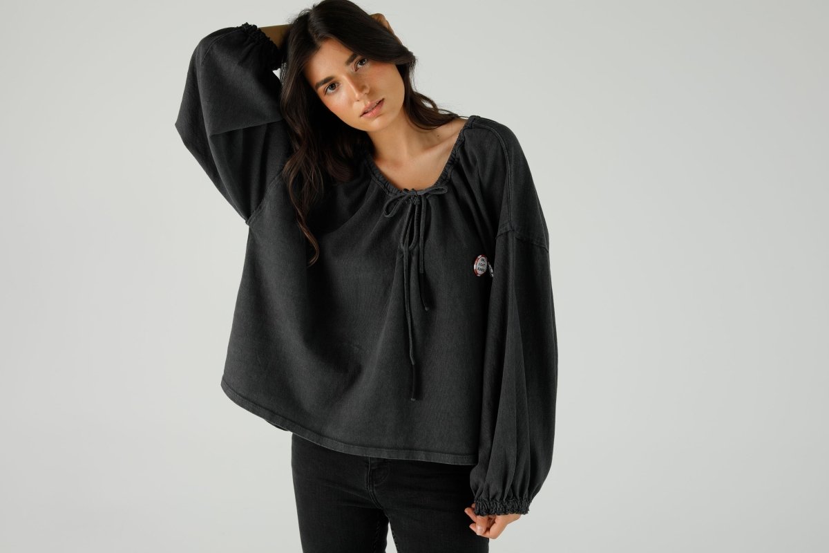 BLOUSE BONNIE SLATE XS/S SLATE - ONE TEE
