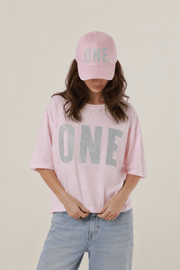 CASQUETTE ALAN LIGHT PINK ONE SIZE - ONE TEE