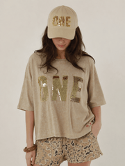 CASQUETTE ALAN SAND ONE SIZE - ONE TEE