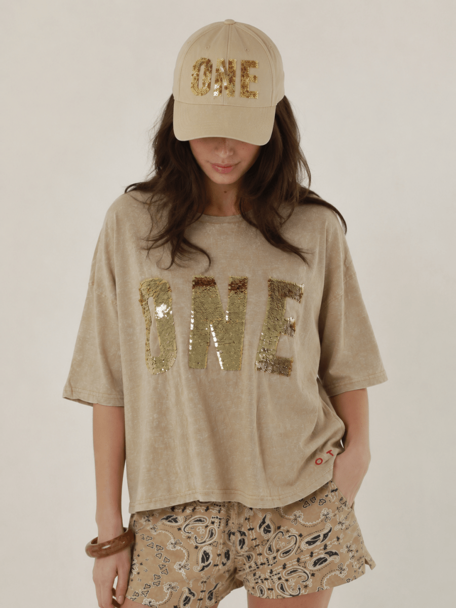 CASQUETTE ALAN SAND ONE SIZE - ONE TEE