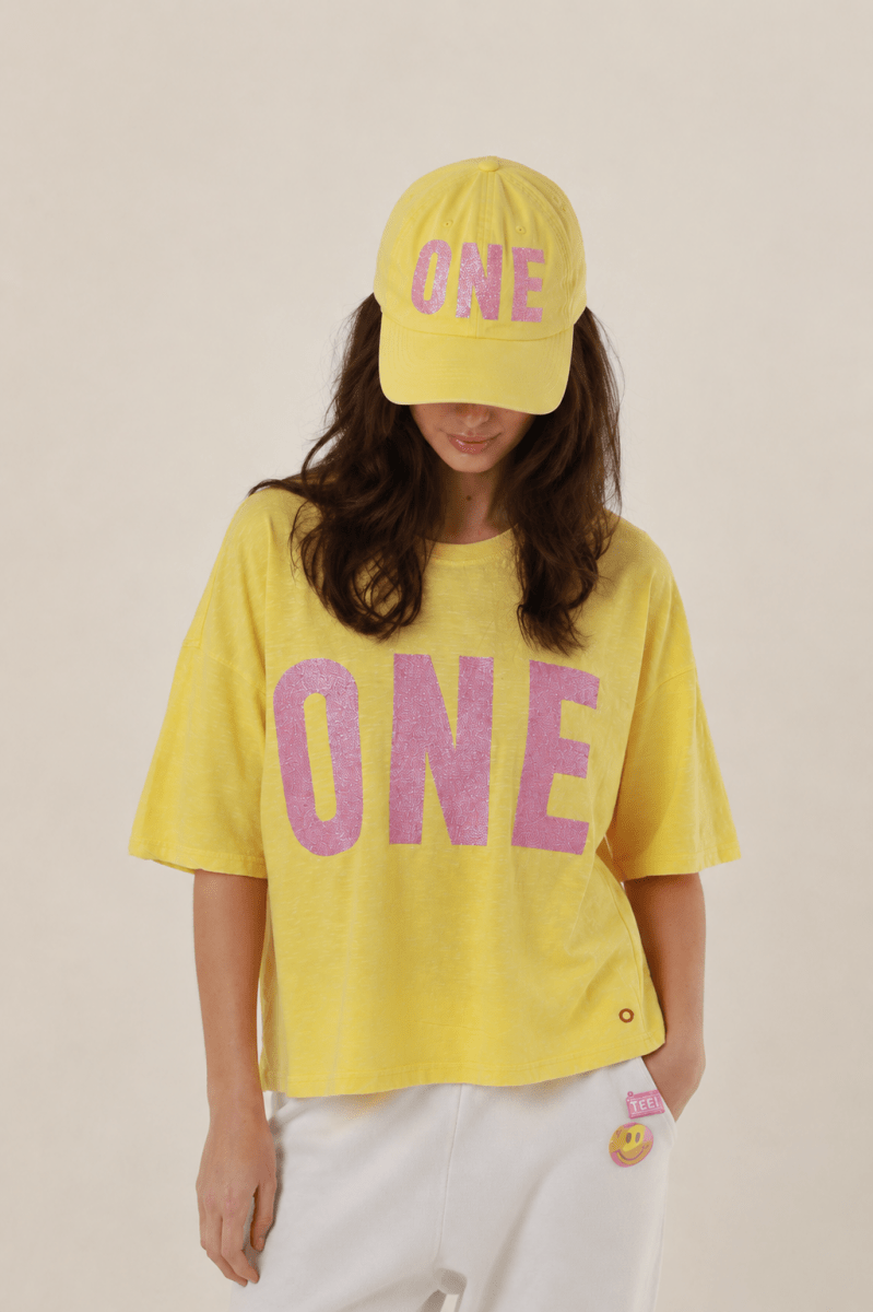 CASQUETTE ALAN YELLOW ONE SIZE - ONE TEE