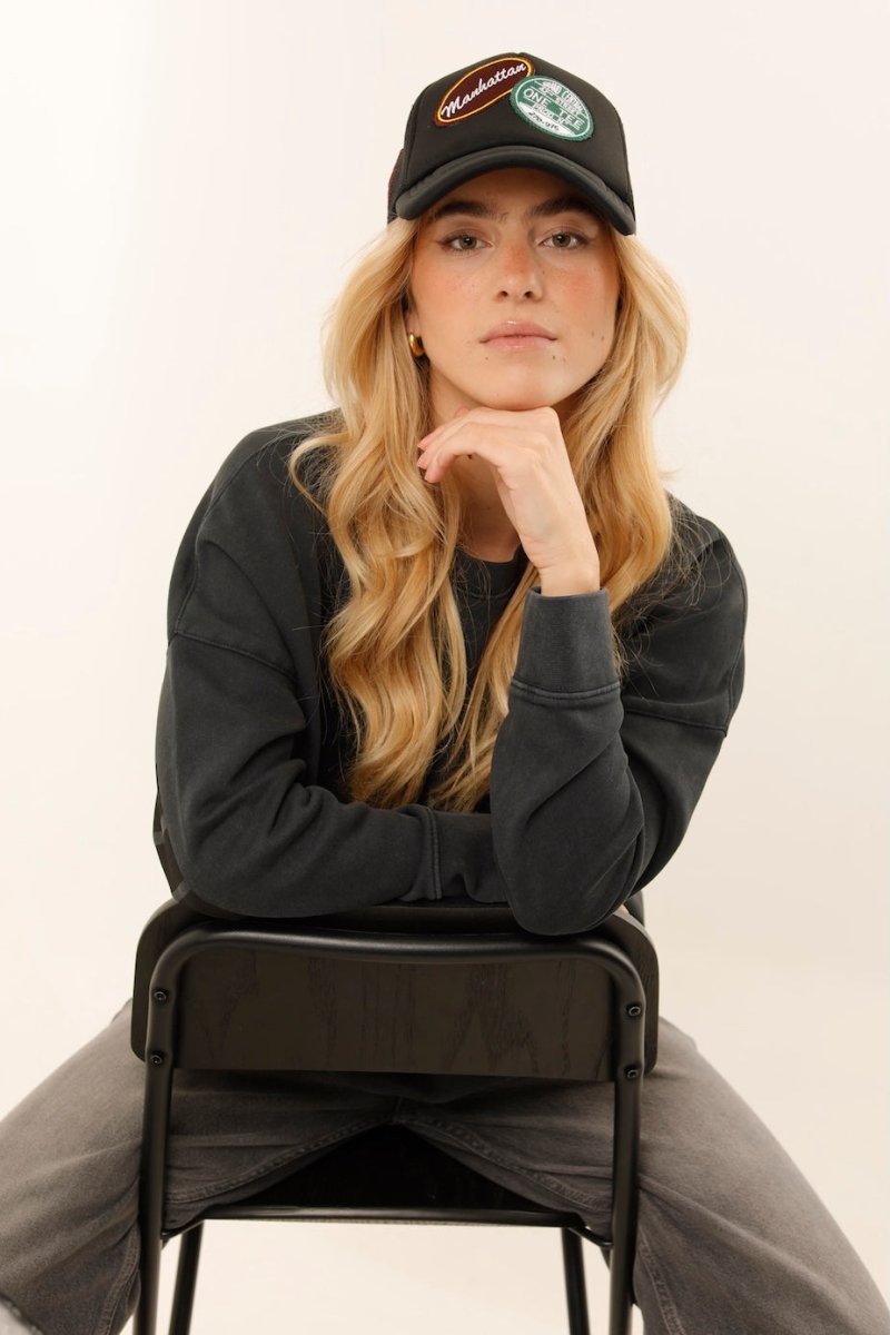 CASQUETTE GABY BLACK - ONE TEE