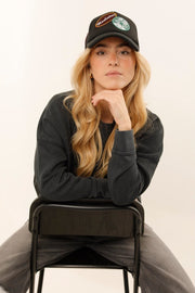 CASQUETTE GABY BLACK - ONE TEE