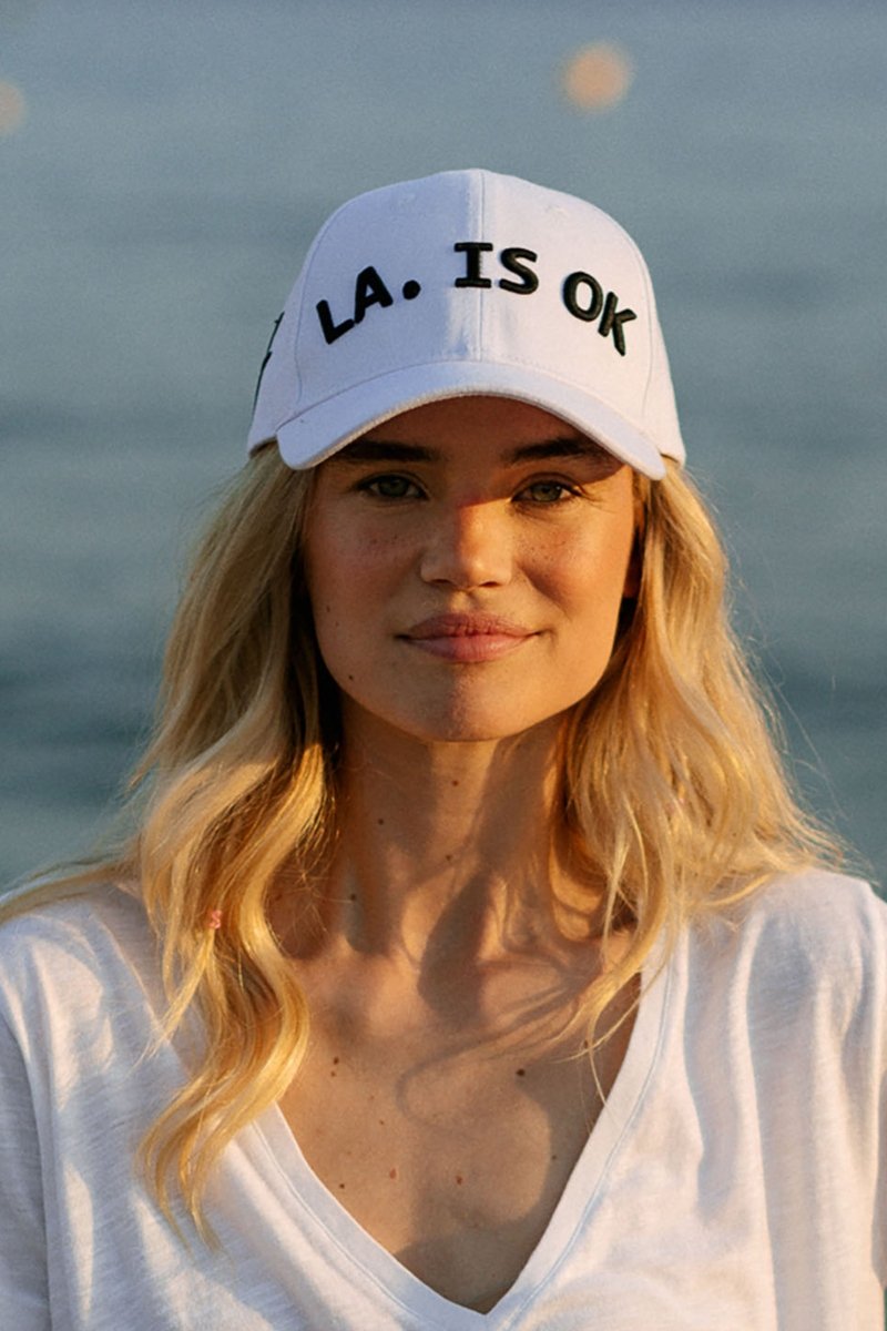 CASQUETTE LA IS OK BLANC TU - ONE TEE