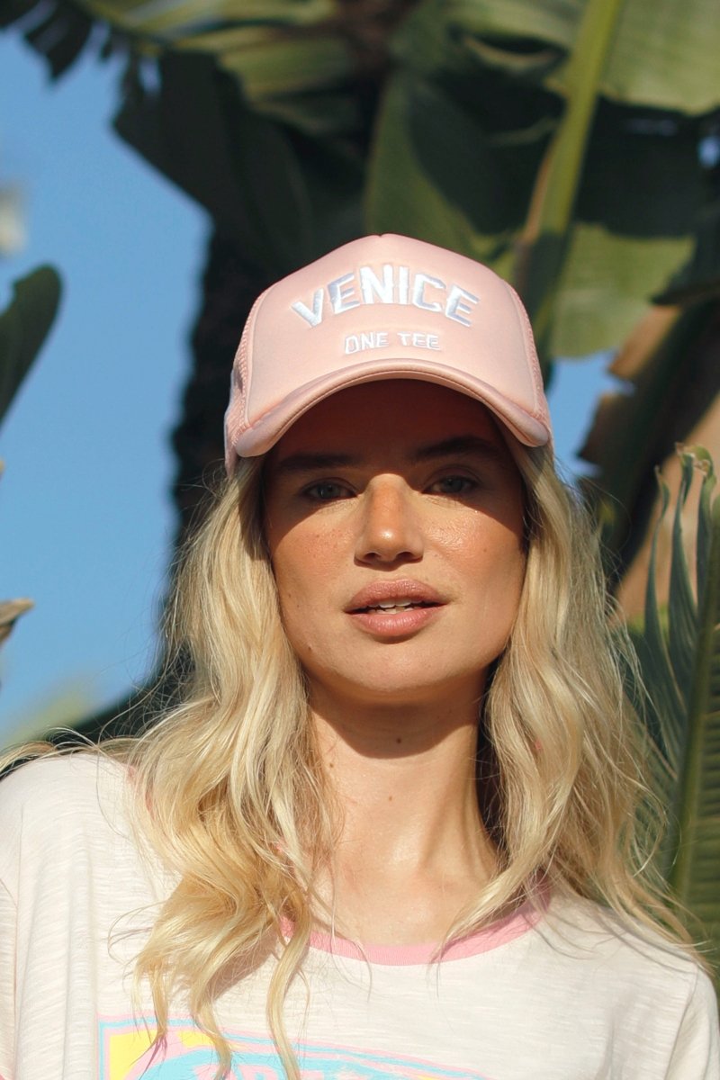 CASQUETTE VENICE LIGHT PINK TU - ONE TEE